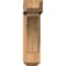 Ekena Millwork Thorton Craftsman Smooth Bracket w/ Offset Brace, Western Red Cedar, 5 1/2"W x 16"D x 20"H BKT0604X16X20THR04SWR - alternate 4